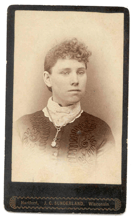 Unnamed woman, ca. 1885