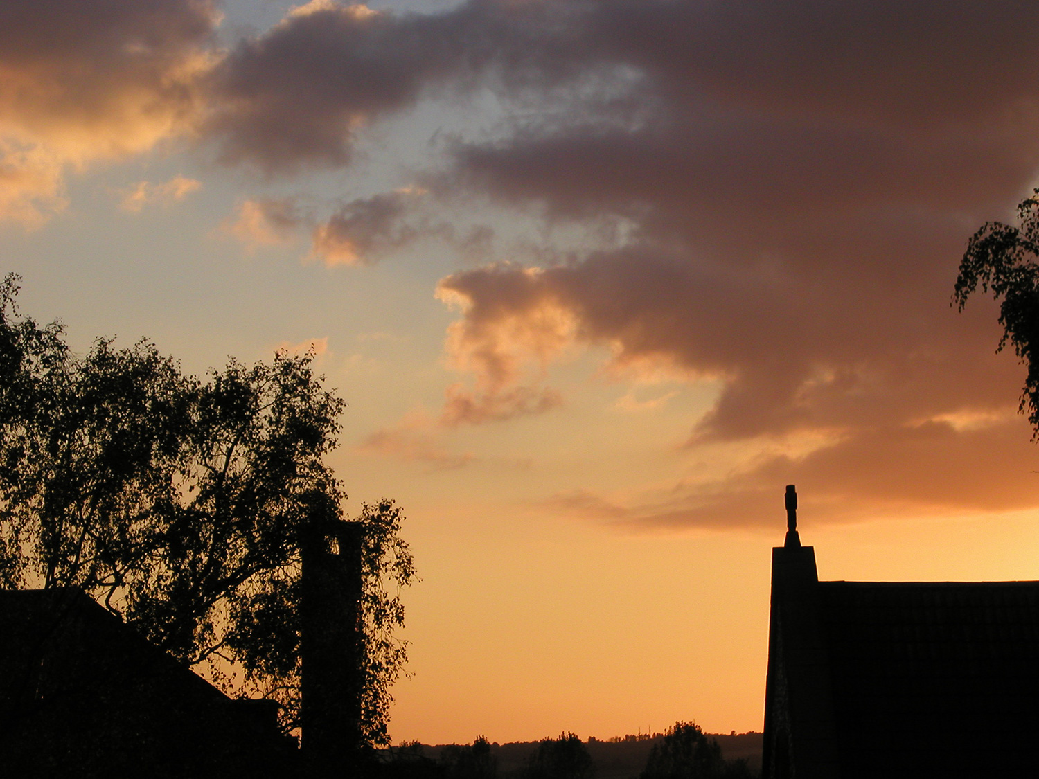 Sunset, haze, Greyfriars