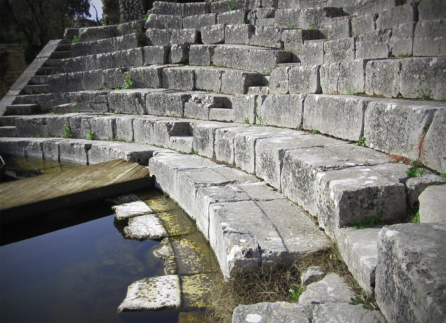 Ancient theatre at Butrint, Albania