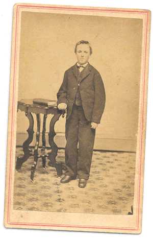 unknown child, ca. 1885
