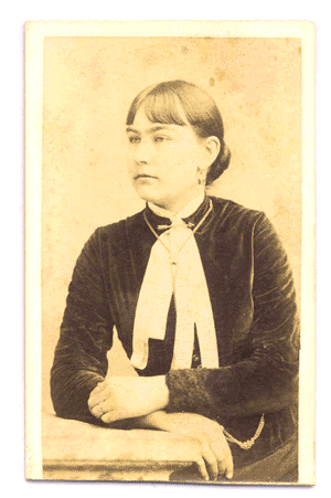 Mary Ellen Sullivan, ca. 1885