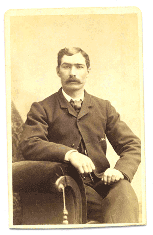 Unnamed man, ca. 1885