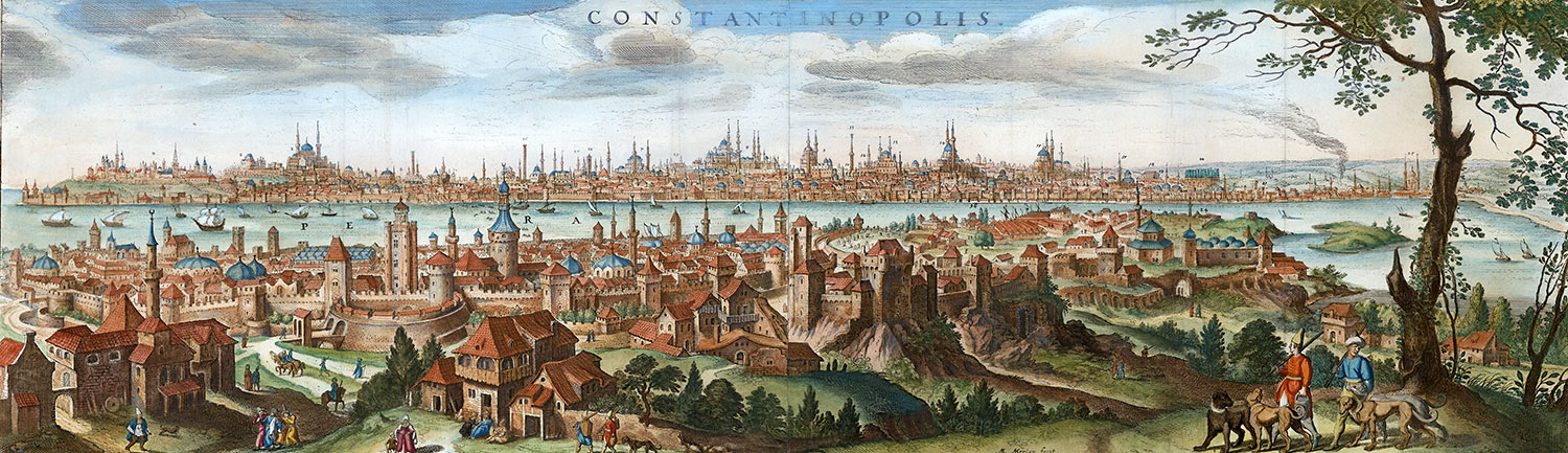 A view of Constantinople