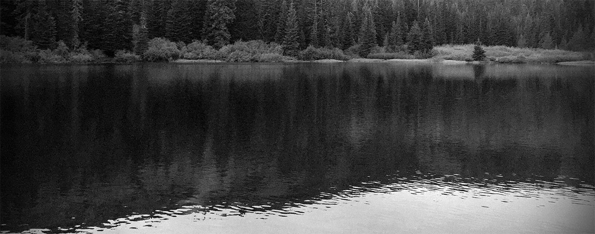 a poor photo of Mirror Lake