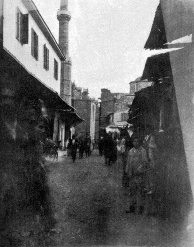 Bazaar, Nicosia, Cyprus, 19th century