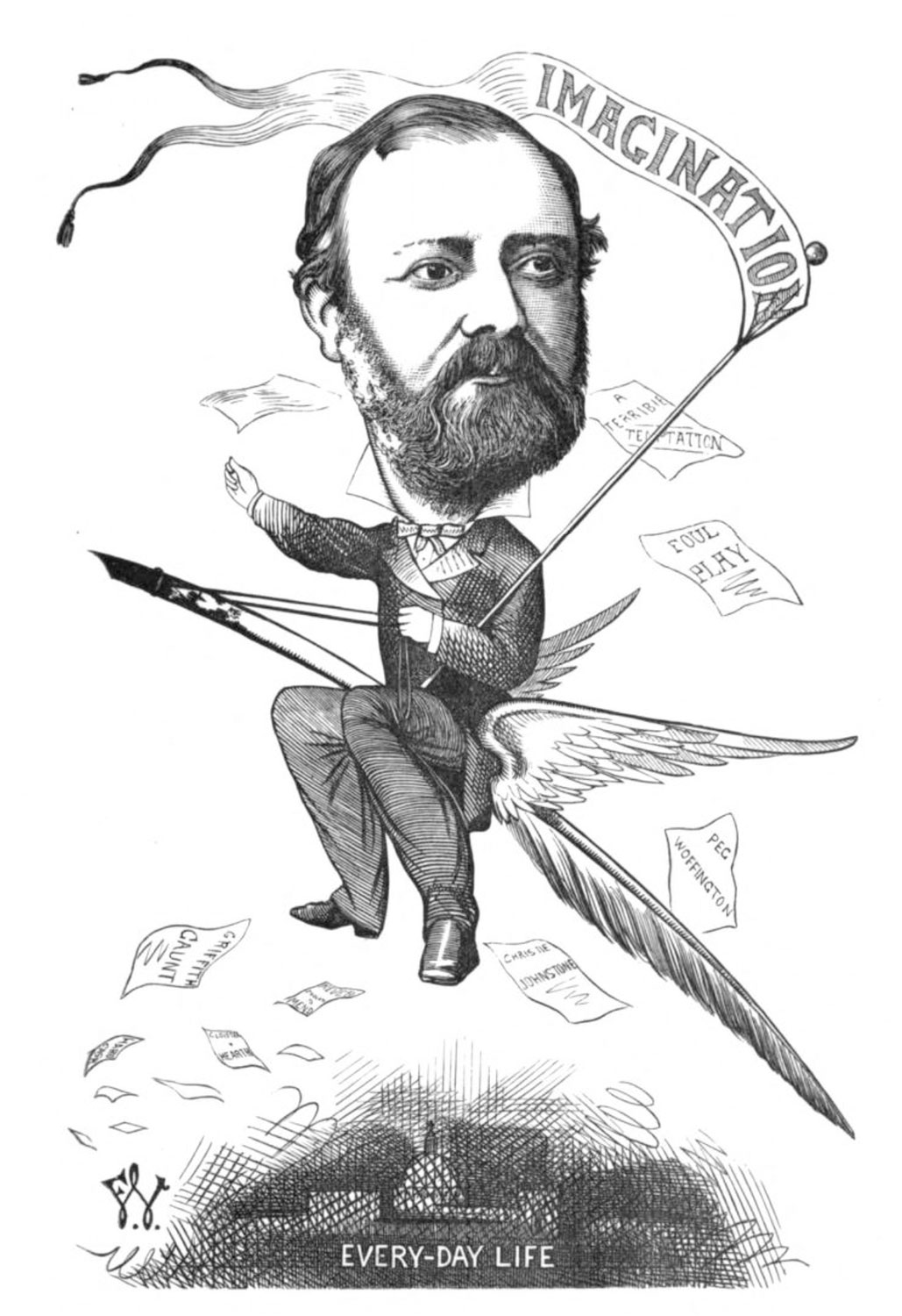 Charles Reade under the banner of imagination
