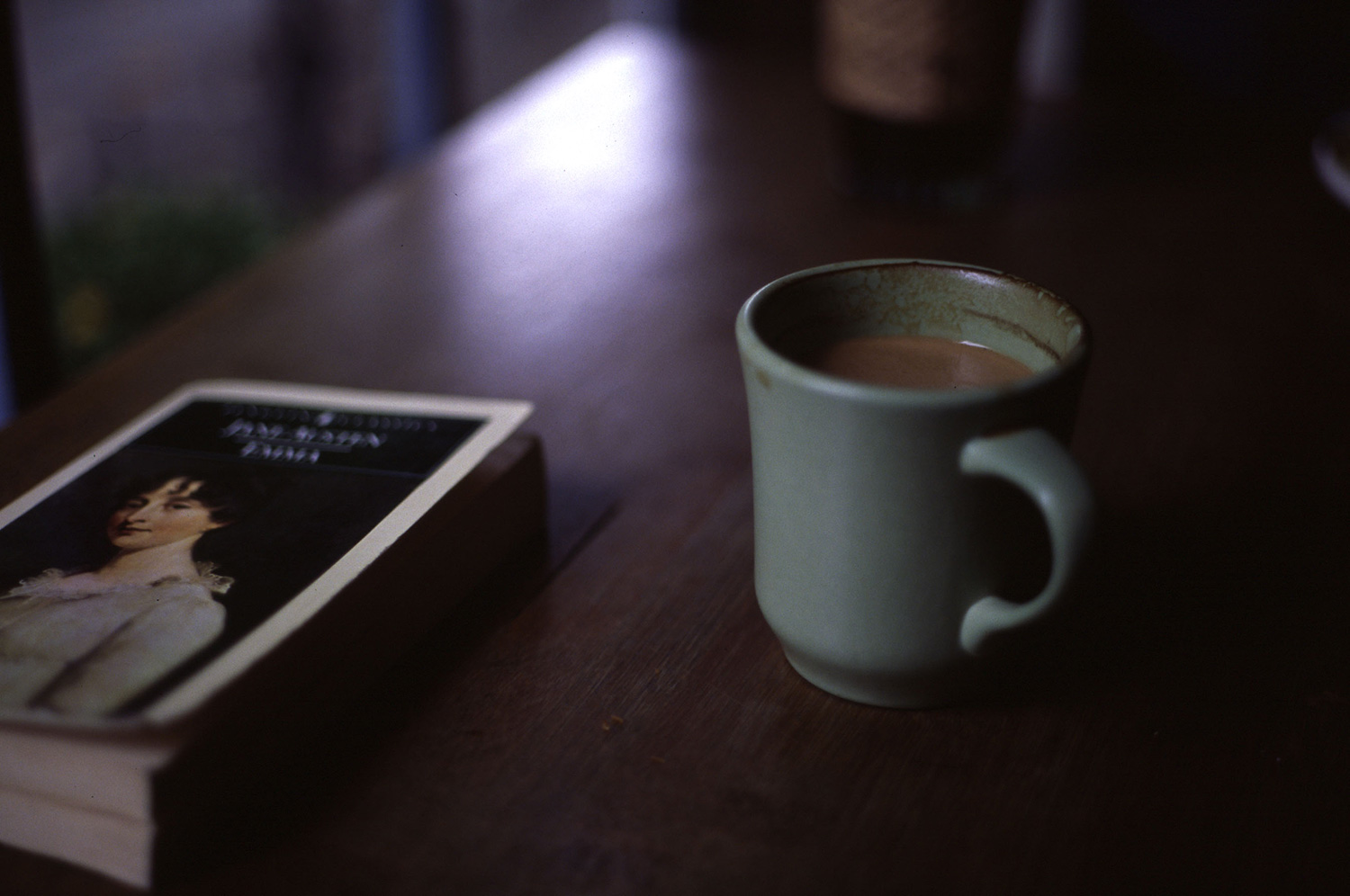 cuppa coffee and a penguin