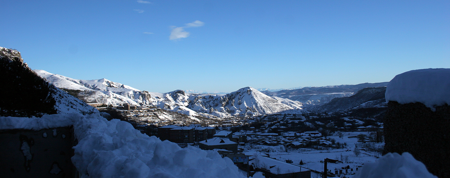 A view from upper Goris down to Last (mountain); probably around Nor Tari, 2009