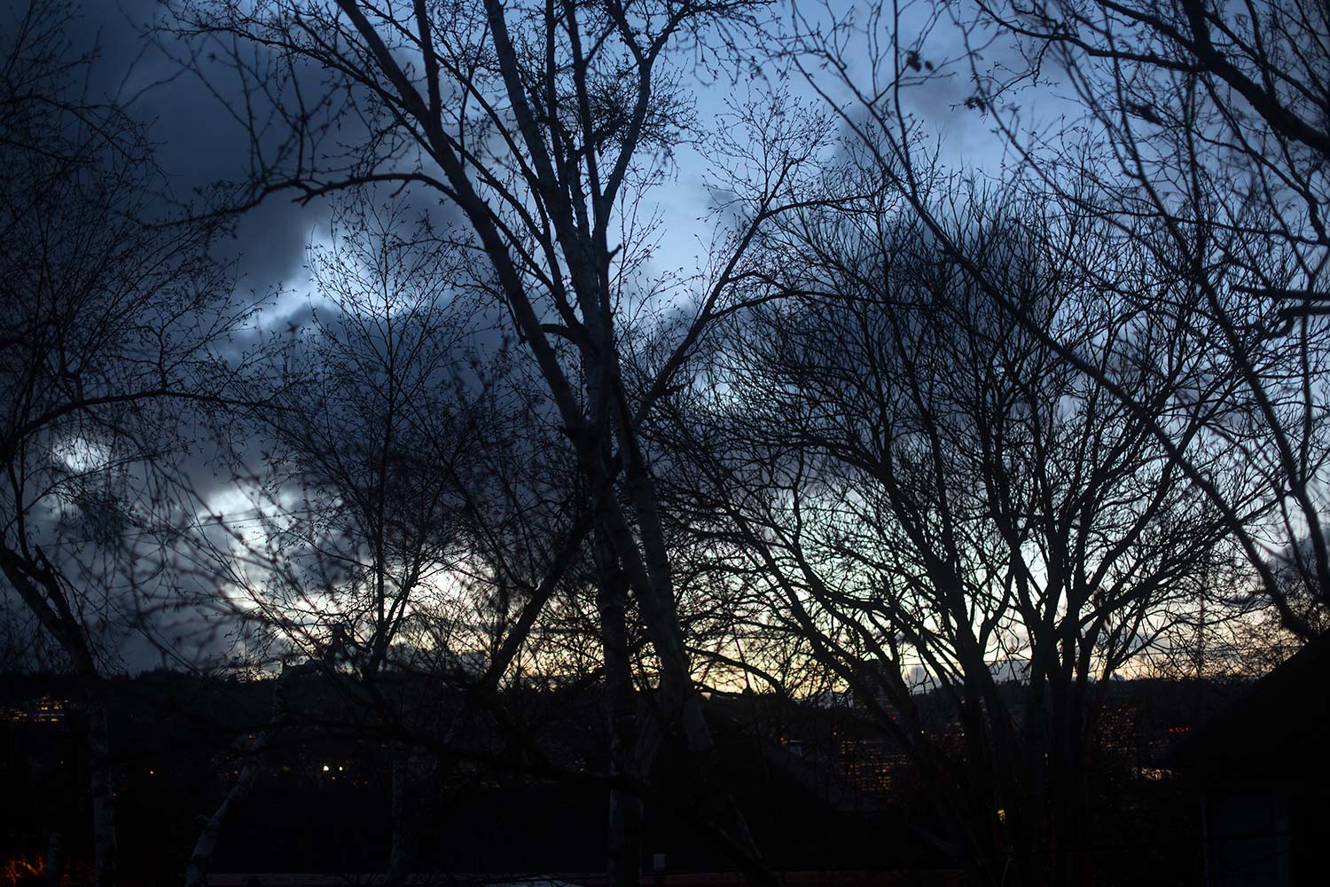 Looking west, Portland, OR