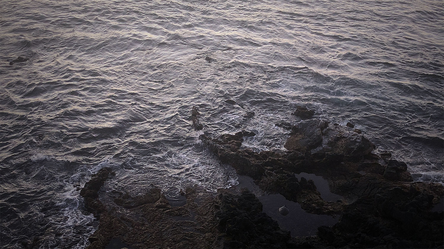 Seashore, Kona coast, Hawaii