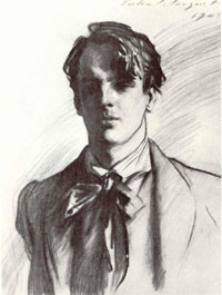 John Singer Sargent sketch of WBY